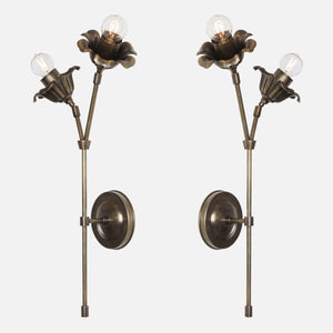 Bloom Wall Sconce - Double Stem
