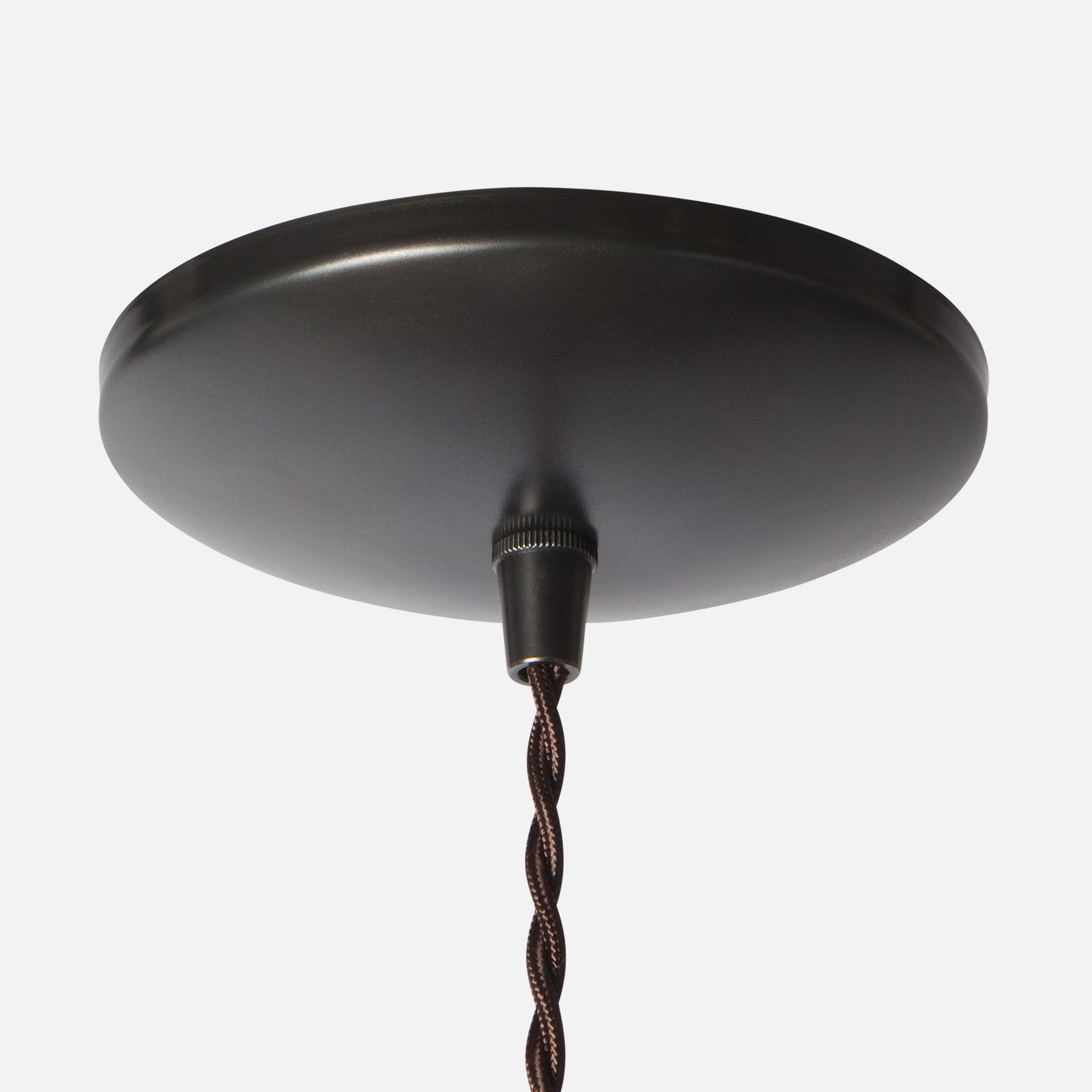 Dome Ceiling Canopy Kit - Ebonized Brass Patina