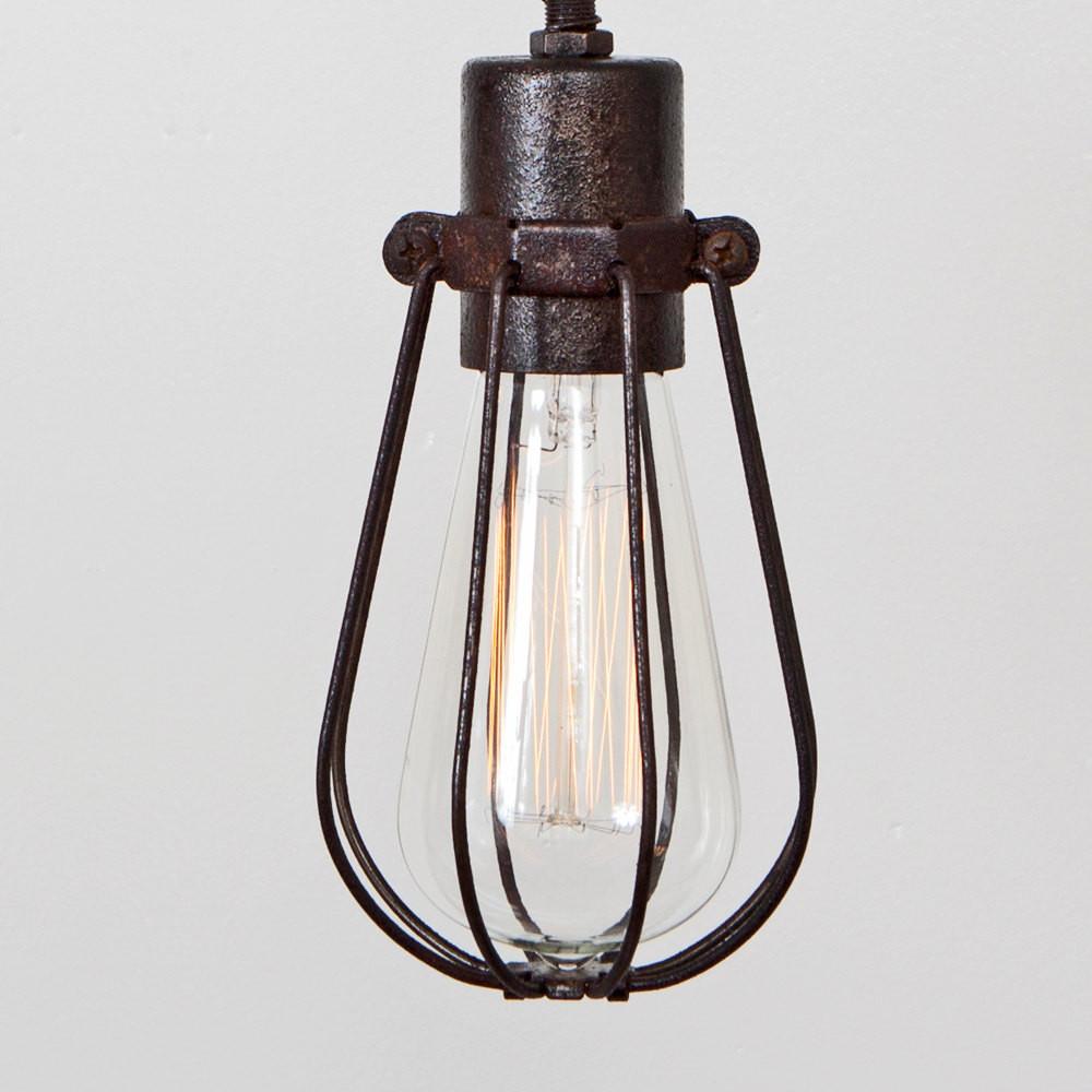Oval Wire Bulb Cage - Lighting Accessory